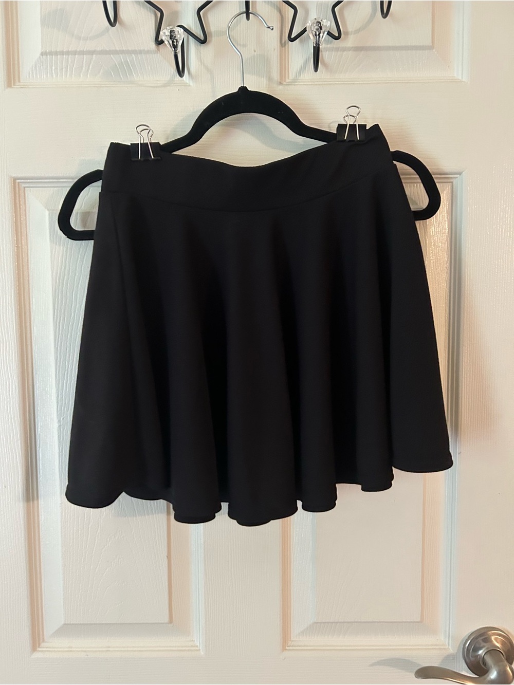 Flattering Black Circle Skirt for Women